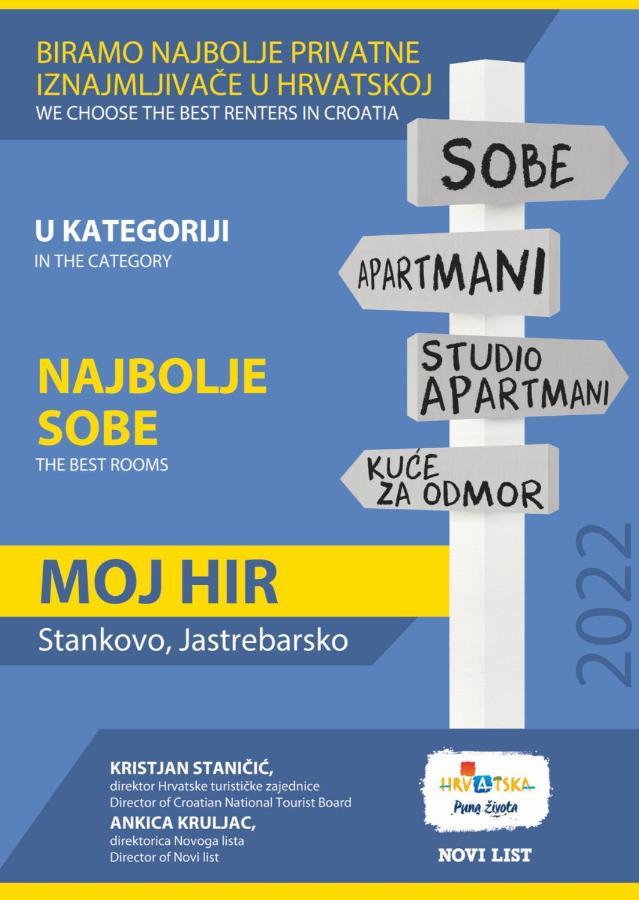 Sobe App Moj Hir Bed And Breakfast ยาสเตรบาร์สโก ภายนอก รูปภาพ